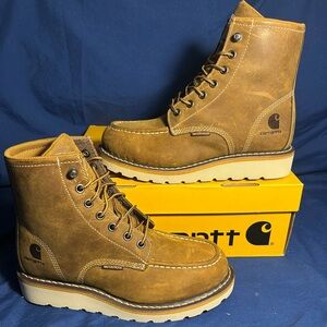 Carhartt- boots, tan, 7 men QS